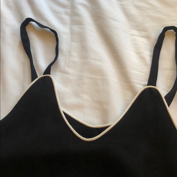 Stunning strappy black knee-length dress - Picture 3 of 4